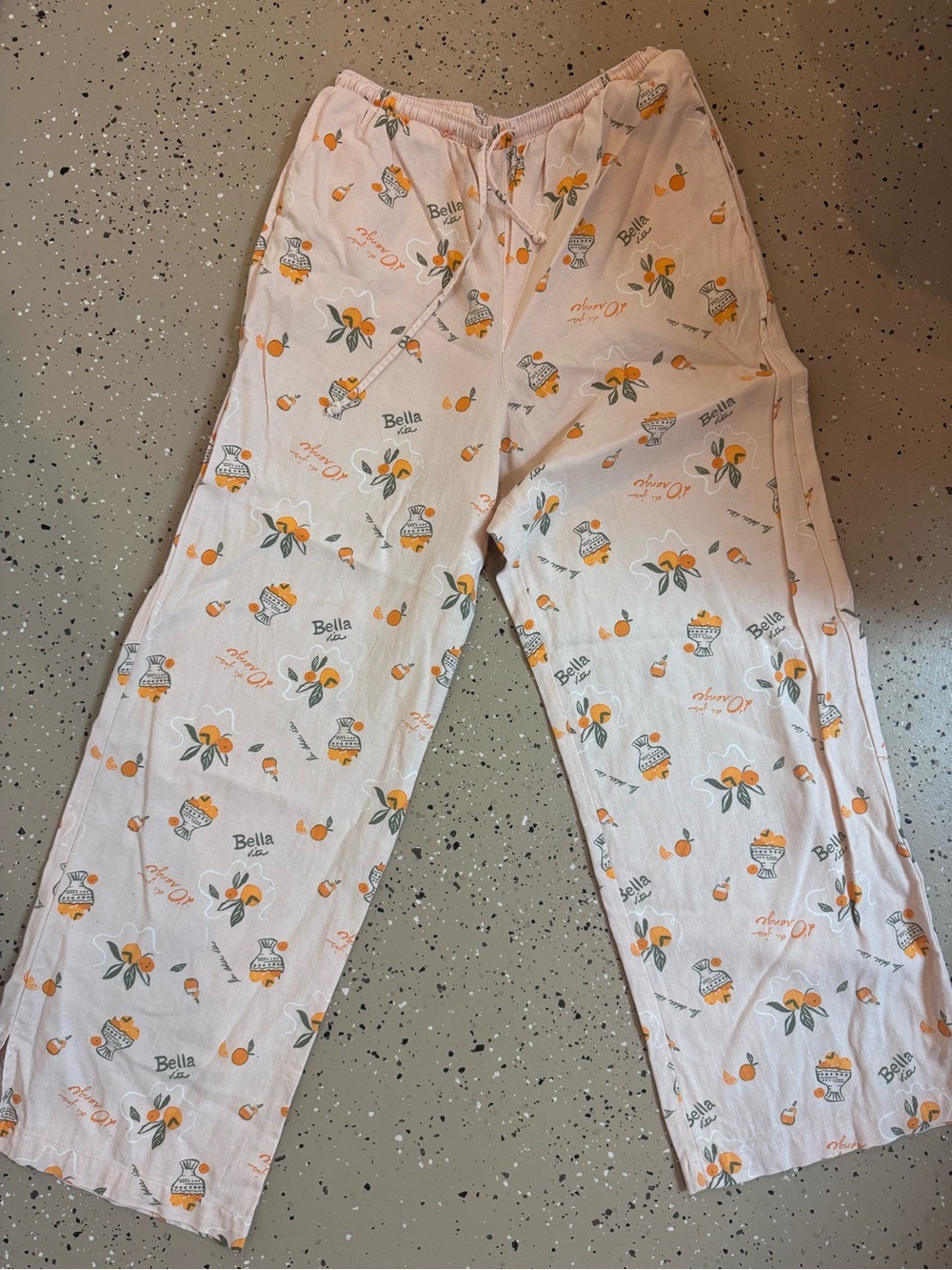 wild fable Orange Blossom Print Pink Sweatpants